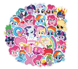 40 stuks stickers My Little Pony