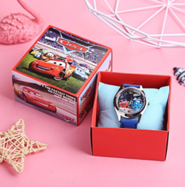 Horloge Cars in cadeaudoosje