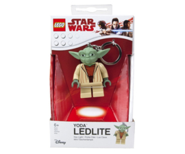 Lego Star Wars Mini LED-zaklamp met sleutelhanger Yoda