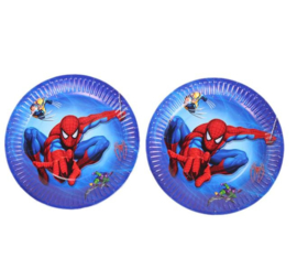 10 stuks kartonnen borden Spiderman