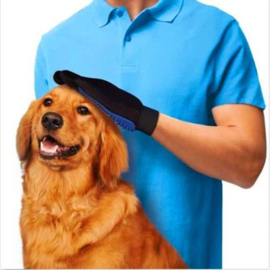honden borstel - katten borstel - massage handschoen voor dieren