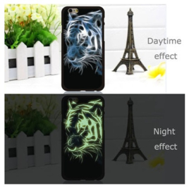 Hardcase telefoonhoesje tijger Glow in the Dark