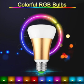 LED verlichting - Brightness 10W RGB E27 - 12 kleuren