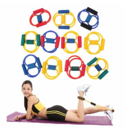2 stuks Fitness Yoga elastiek weerstand 8 - weerstandselastiek