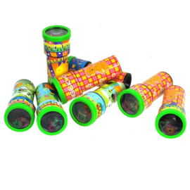 12 stuks kleine kaleidoscoop 9 cm - uitdeelcadeautjes