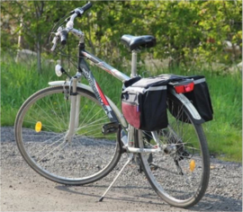 Dubbele fietsbagage tas