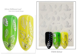 30 velletjes 3d nagelstickers / nail art / goud zilver