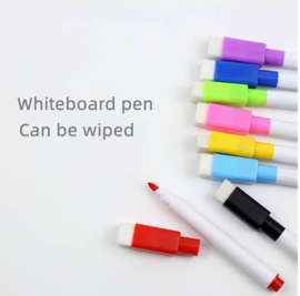 8 stuks whiteboard stiften