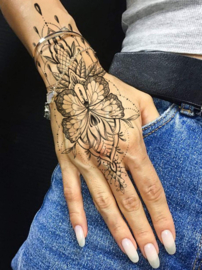 Tattoo - tijdelijke tattoo Vlinder