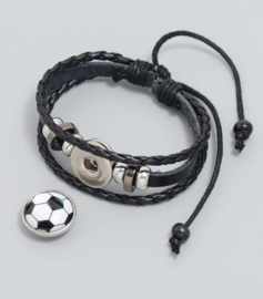 Herenarmband voetbal