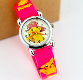 Pokemon horloge roze