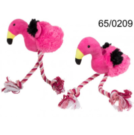 Hondenspeelgoed Flamingo 34 cm