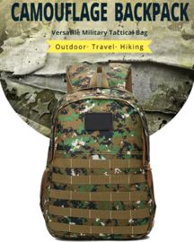 Camouflage rugzak militaire look 35 liter