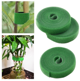 3 rollen Planten klittenband tape (per rol 2 meter)