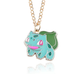 Ketting met hanger Pokemon - Bulbasaur