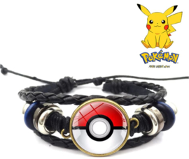 Imitatie leren armband Pokemon