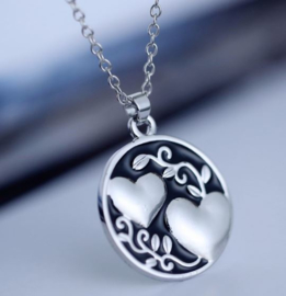 Vriendschaps ketting sister / zus hartjes