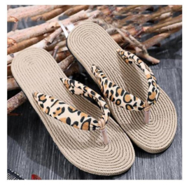 slippers - panterprint - maat 38