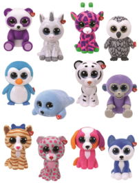 4 stuks Ty Beanie Mini Boo serie 2