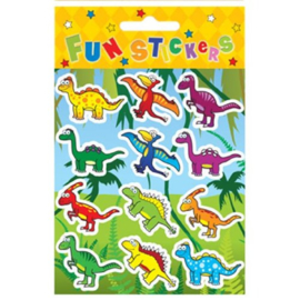 10 velletjes dinosaurus stickers