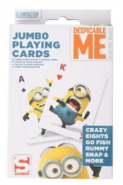 2 setjes Minions jumbo speelkaarten 14 x 9 cm