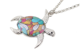 Ketting schildpad multicolor