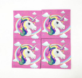 20 stuks servetten unicorn / eenhoorn