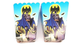 6 stuks popcorn doosjes Batman