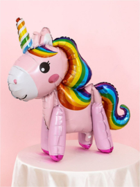 Folie ballon unicorn - eenhoorn 55 x 47 cm