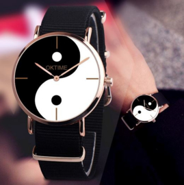 Horloge Ying Yang