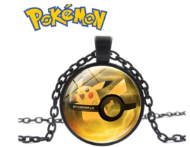 Ketting met hanger Pokemon ball