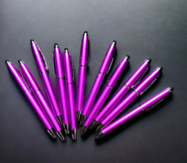 50 stuks stylus balpennen roze