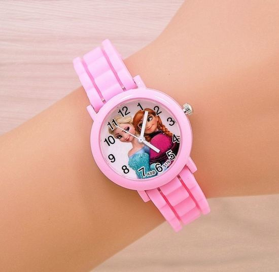 Horloge Elsa en Anna kunststof bandje Horloges Welkom in