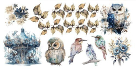 Art Alchemy - Paper Collection Set 30,5 x 30,5 cm - In Frosty Colors - PAKKETPOST!