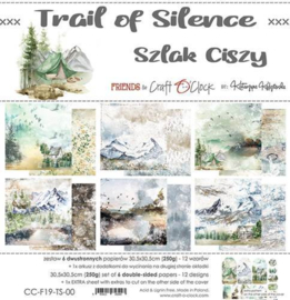 Craft O' Clock - Trail Of Silence - Paper Collection Set - 30.5 x 30.5 cm - PAKKETPOST!
