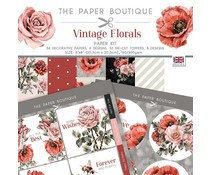 PB1688 The Paper Boutique Vintage Florals 20x20cmPaper Kit