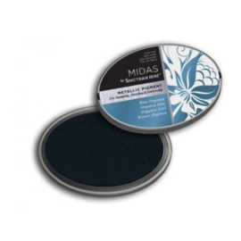Inkpad Midas Metallic Pigment - Blue organza