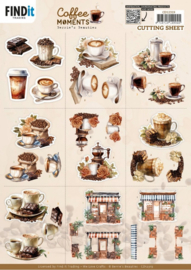 CD12319 3D Cutting Sheet - Berries Beauties - Coffee Moments - Mini