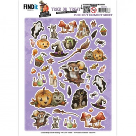 SB10784 Push-Out - Yvonne Creations - Small Elements Halloween