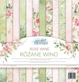 Paper Heaven - Paperpack - 305 x 305mm - Rose Wine _ PH_RW00set  - PAKKETPOST!