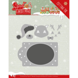 YCD10180 Snij- en embosmal - Sweet Christmas rendeer - Yvonne Creations