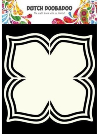 470.713.118 Dutch Doobadoo Dutch Shape Art frames bloem 4 bladeren A4
