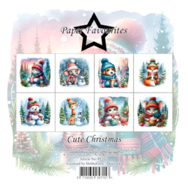 PF512 Paper Favourites 15x15 cm Cute Christmas