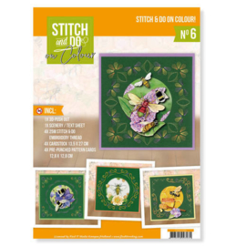STDOOC10006 Stitch and Do on Colour set 6 - Humming Bees