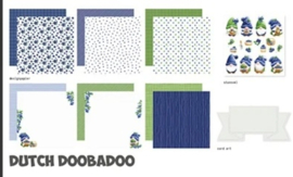 Dutch Doobadoo - Crafty Kit - Gnome 20 x 20 cm