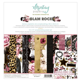 Paperpad Mintay - Glam Rock 30,5 x 30,5 cm - MT-GLM-07 - PAKKETPOST!!