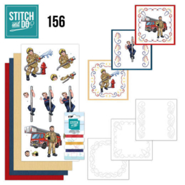 Stitch and Do 156 - set voor 3 borduurkaarten