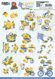 CD12208 Cutting Sheets - Yvonne Creations - Lemon Breeze - Mini