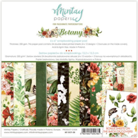 Mintay Papers - Botany - Paperpad 15.2 x 15.2 cm