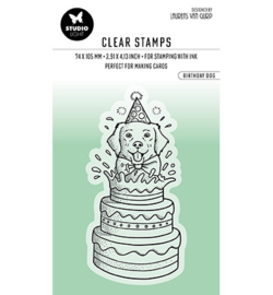 BL-ES-STAMP410 - Birthday Dog Essentials nr.410